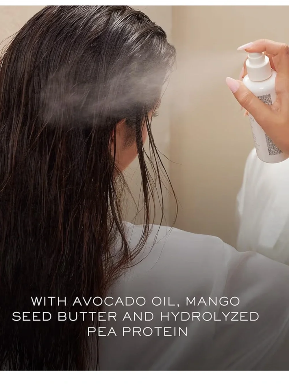 Kristin Ess White Blow Dry Mist – Lightweight Heat Protectant Spray